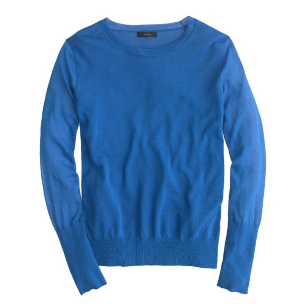 Summerweight cotton sweater